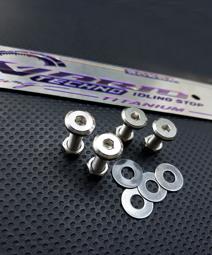 Full Bộ Bảng T&ecirc;n Vario Titan K&egrave;m Part L&oacute;t V&agrave; Ốc Inox Th&aacute;i MS1251