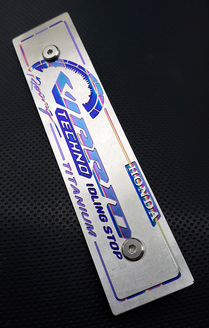 Full Bộ Bảng T&ecirc;n Vario Titan K&egrave;m Part L&oacute;t V&agrave; Ốc Inox Th&aacute;i MS1251