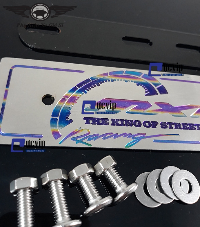 Bảng Tên Titan MXKing Kèm Ốc Inox Thái MS1425