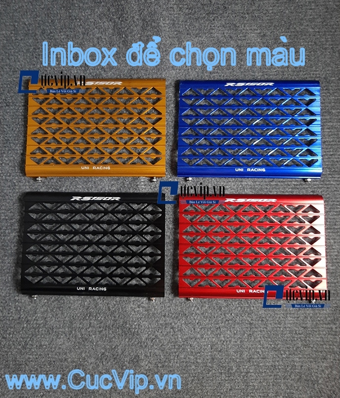Che Két Nước Exciter 150 Nhôm CNC Cao Cấp MS1661
