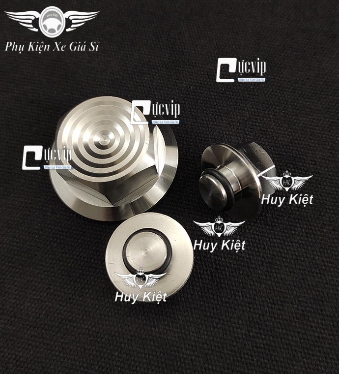 Combo 3 Ốc Chảng Ba Salaya Thái Inox 304 Đúc Đặc Cho Sonic, Satria, Raider Fi 2018 - 2022 MS5407