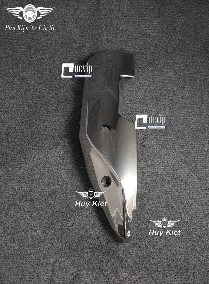 Combo Ốp Che Pô Winner X V2, V3, Winner X 2019 - 2022 Và Ốp Chụp Đích Pô Kèm Ống Tiêu Inox 304 MS5429