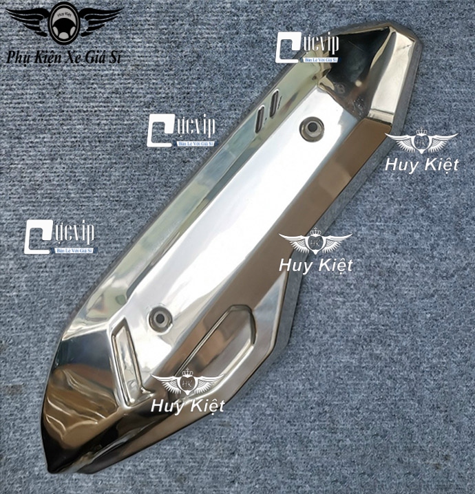 Ốp Che Pô Airblade AB 160cc, Airblade AB 2023 Inox 304 MS5437