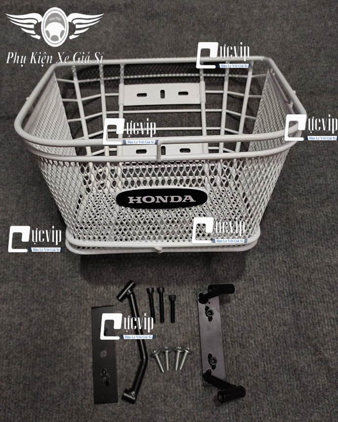 Combo Rổ Xe Mio M3 125cc Kiểu Thái + Pat Gắn MS5531