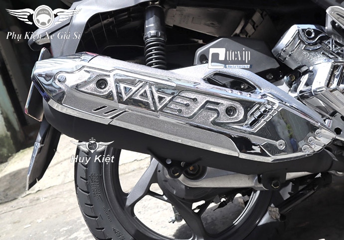 	Combo 3 Món Bảo Vệ Cho Airblade AB 160cc, Airblade AB 2023 125cc 160cc Xi Mạ Crom FER Hàng Chuẩn Đẹp MS5629