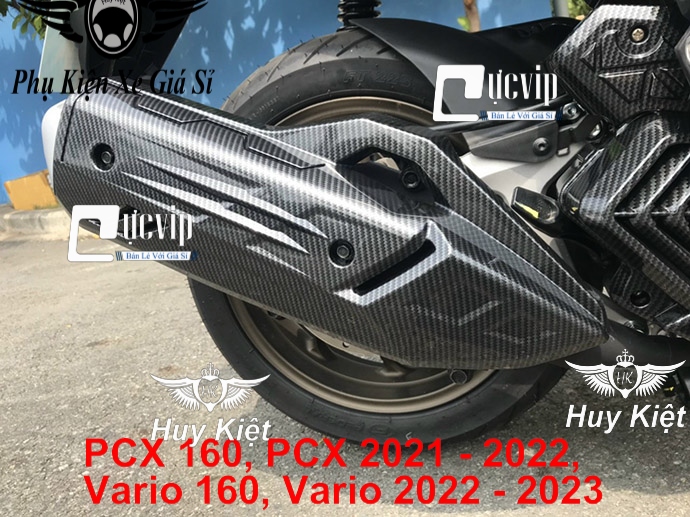 Ốp Che Pô Carbon PCX 160, PCX 2021 - 2023, Vario 160, Vario 2022 - 2023 MS5660