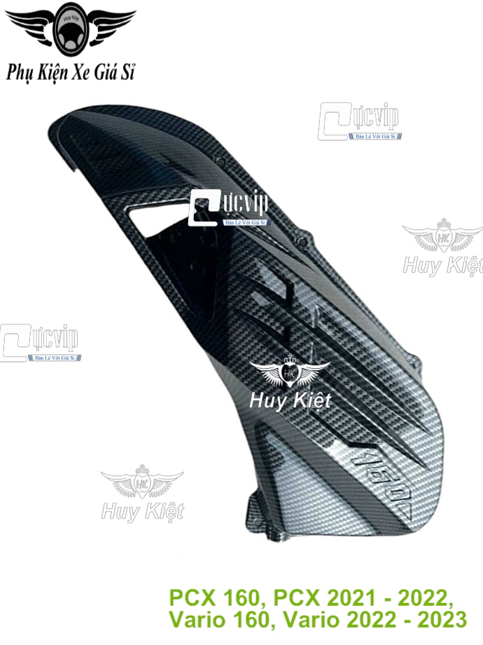 Ốp Pô E Carbon PCX 160, PCX 2021 - 2022, Vario 160, Vario 2022 - 2023 MS5661