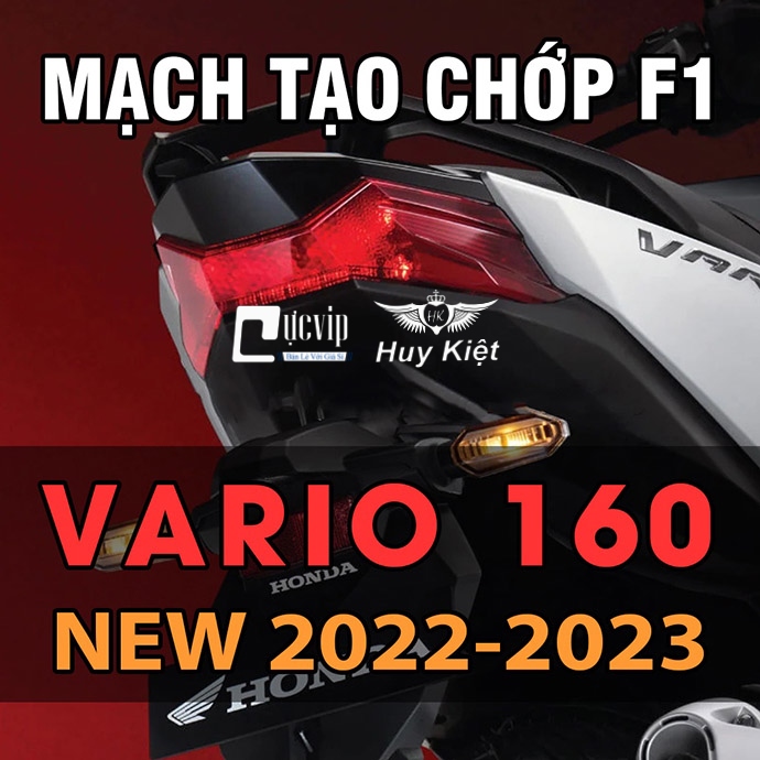 Mạch Chớp Stop F1 Tạo Nháy Đèn Hậu Sau Cho Xe Vario 2022 - 2023 160cc, 125cc Sẵn Giắc Zin, Phiên Bản PRO Cao Cấp MS5715