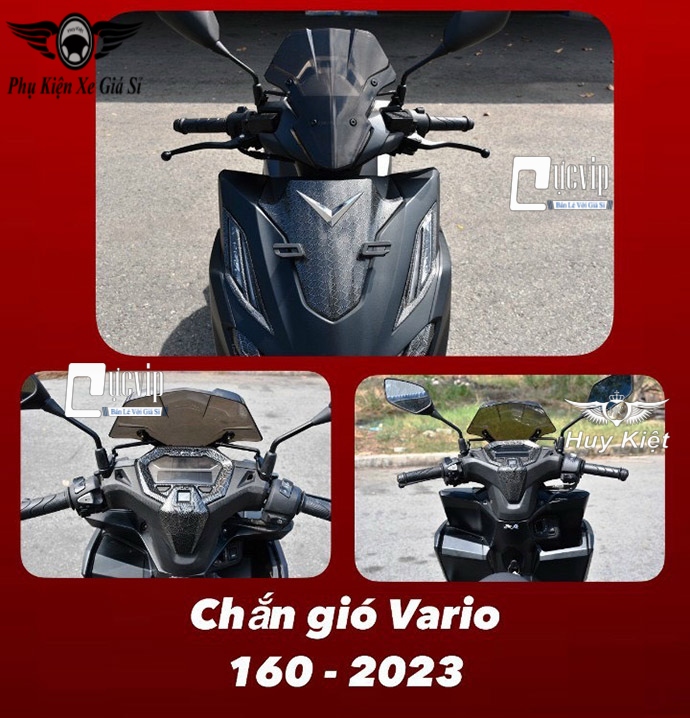 Mão Chắn Gió Trong Suốt Vario 160, Vario 2022 - 2023 125cc, Vario 2018 - 2021 MS5841