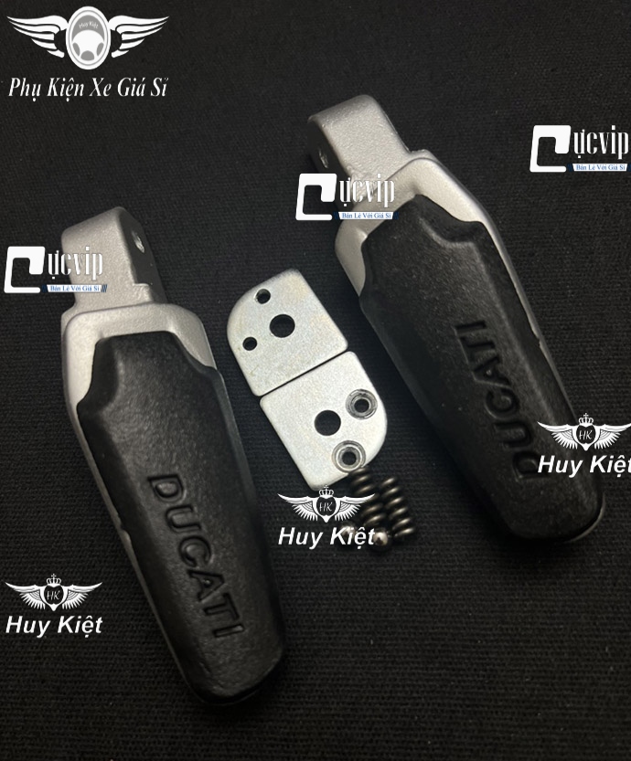 Cặp Gác Chân Sau Ducati Takegawa Gắn Xe Honda, Yamaha Wave, Dream, Future, Vision, Sonic, Winner V1, Vario 2015 - 2021, Sirius, Exciter, Jupiter MS5936