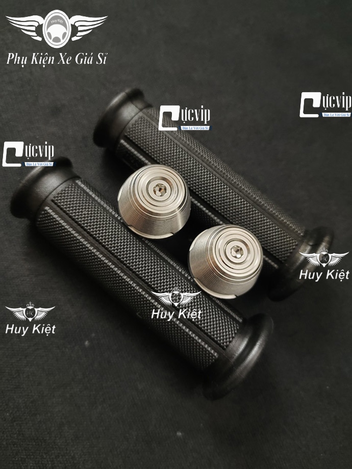 Combo Cặp Bao Tay VM + Cặp Gù Tay Lái Salaya Kiểu V4 Inox 304 Đặc Cho Wa, Dr, Fu, Si, Cub, PCX, NVX, Vario, Vision, Raider, Satria, SH, Luvias, Mio, Win, Ex, Yaz, Jupiter MS5959