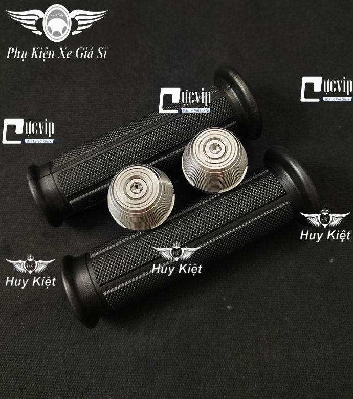 Combo Cặp Bao Tay VM + Cặp Gù Tay Lái Salaya Kiểu V4 Inox 304 Đặc Cho Wa, Dr, Fu, Si, Cub, PCX, NVX, Vario, Vision, Raider, Satria, SH, Luvias, Mio, Win, Ex, Yaz, Jupiter MS5959