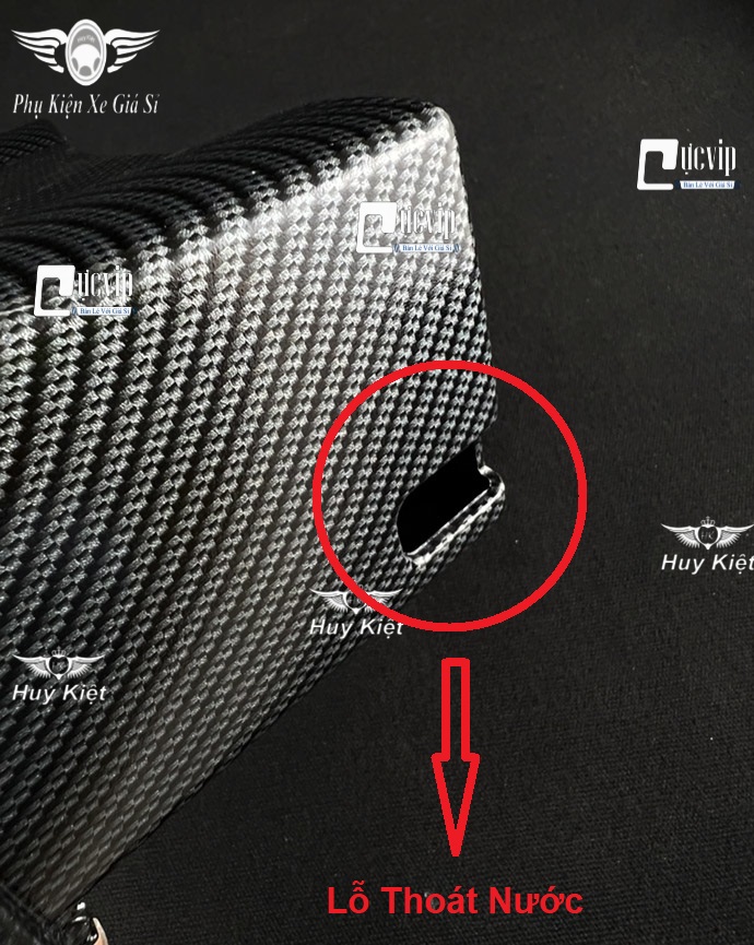 Thùng Giữa Đựng Điện Thoại Nhỏ Mini Carbon Có Khóa (Gia) Gắn Sirius xăng Cơ, Sirius Fi MS5970