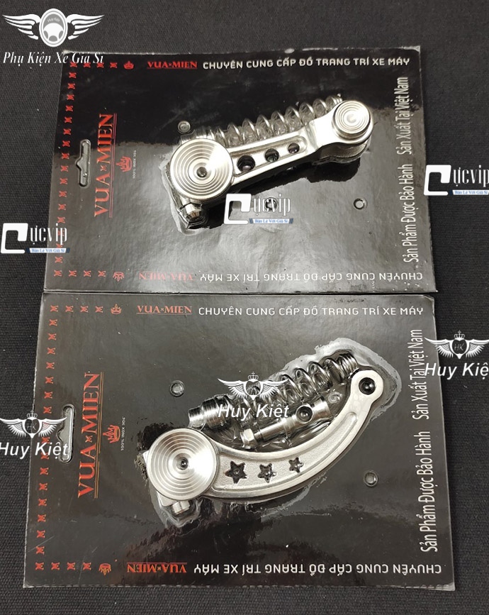 VM Bộ 2 Càng Thắng Đùm Trước + Sau Salaya Inox 304 Gắn Xe Wave, Dream, Sirius, Future, Cup, Jupiter, Exciter, Winner MS6028