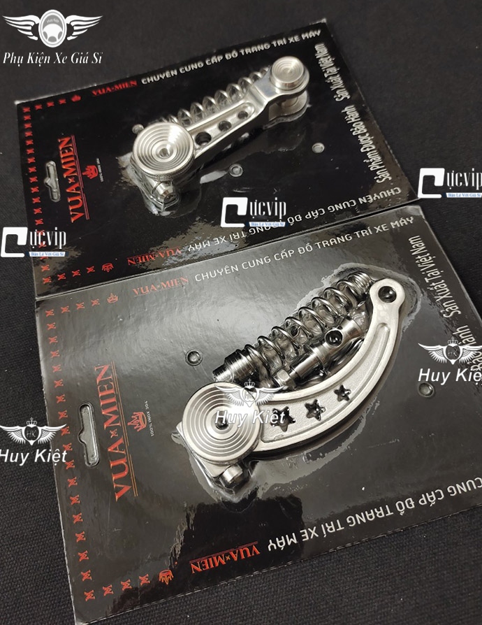 VM Bộ 2 Càng Thắng Đùm Trước + Sau Salaya Inox 304 Gắn Xe Wave, Dream, Sirius, Future, Cup, Jupiter, Exciter, Winner MS6028