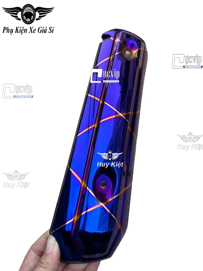 Ốp Che Pô Dream 2013 - 2020 Inox Xi Titan 7 Màu MS6250