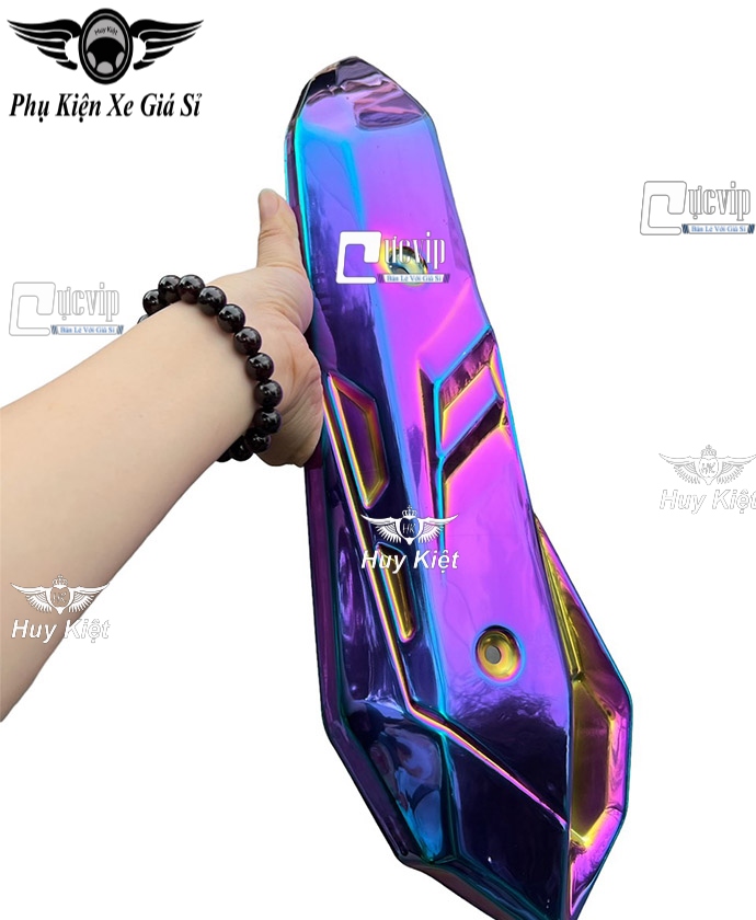 Ốp Che Pô AirBlade AB 2020 (2013 - 2021), Vario 2015 - 2017 Inox Xi Titan 7 Màu MS6252