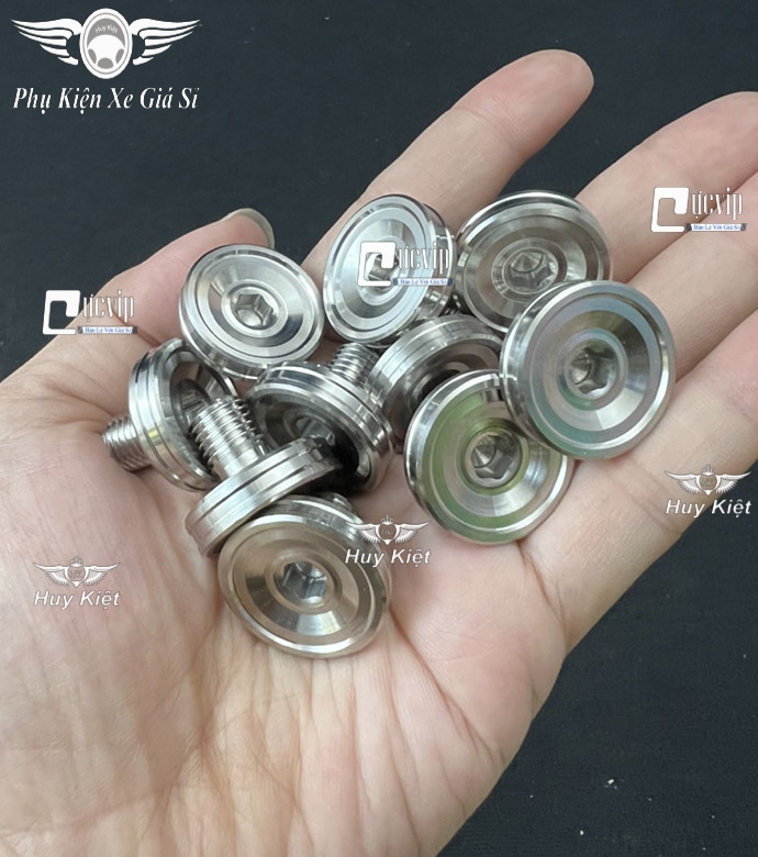 Ốc Chân Kính, Gương Chiếu Hậu Salaya Kiểu Vành Co Inox 304 Gắn Wave, Dr, Fu, Cub, Winner, Sonic, SH, Vario, AB, Vision, PCX, Si, Ex, R15, Mio, Yaz, NVX, Jupiter MS6290