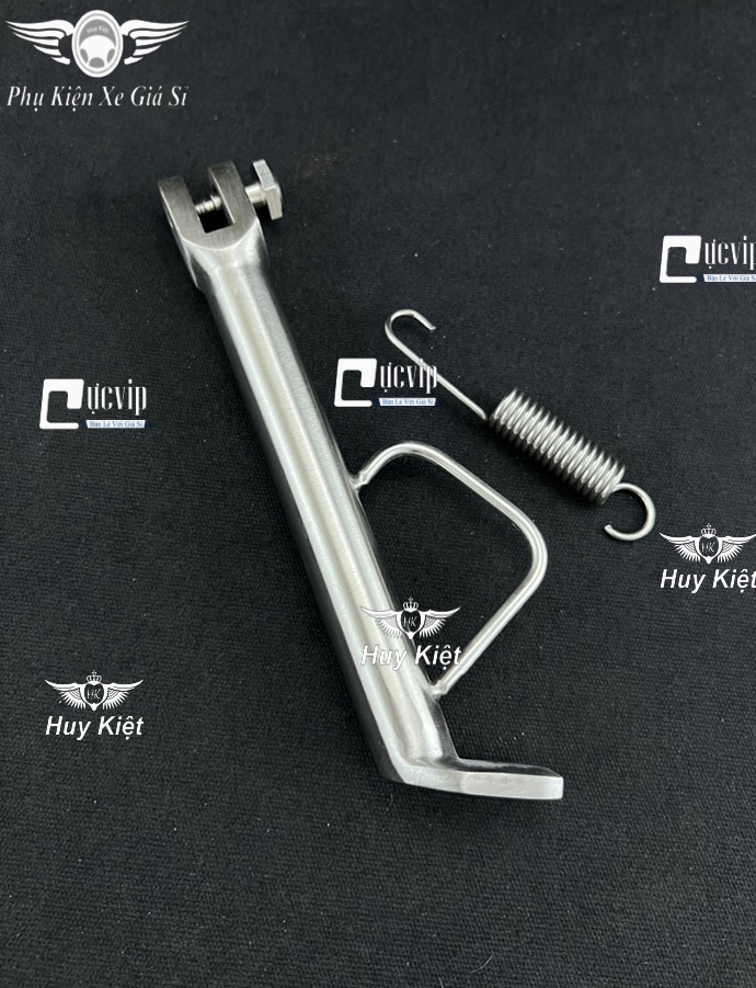 Chân Chống Nghiêng Inox (Kèm Ốc Và Lò Xo) Sirius Xăng Cơ, Sirius Fi, Sirius 50cc, Exciter 150, Exciter 155, Exciter 135, Exciter 2008 - 2010 C- MS6331