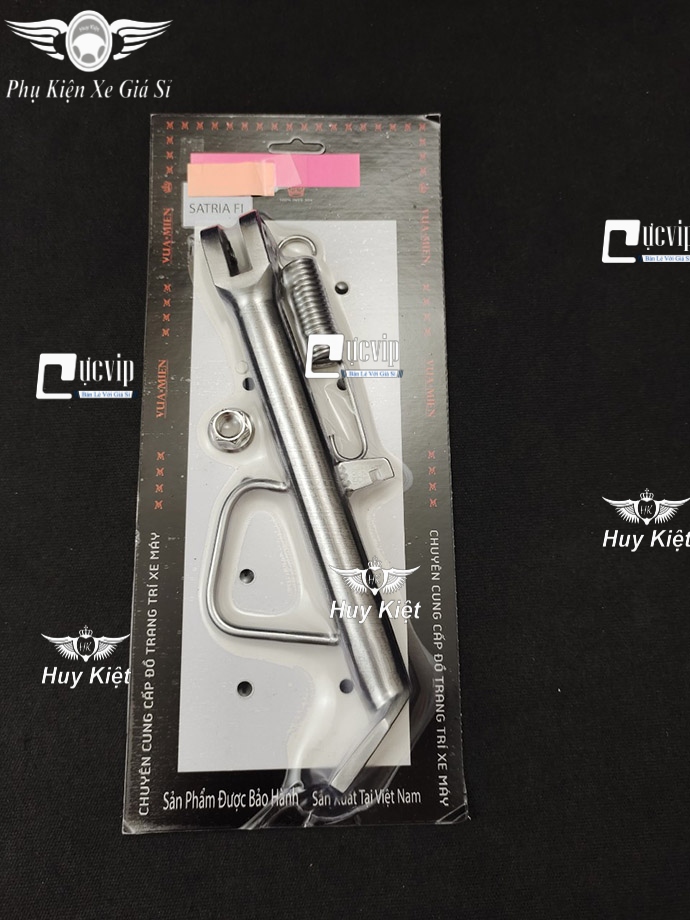 VM Chân Chống Nghiêng Raider Fi, Satria Inox 304 Tặng (Kèm Lò Xo Và Tán) MS6336
