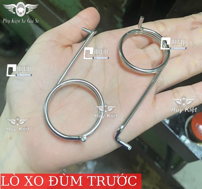 	Lò Xo Thắng Đùm Trước Inox 304 Gắn Dream, Wave Nhỏ (Phanh Đùm Trước) MS6392