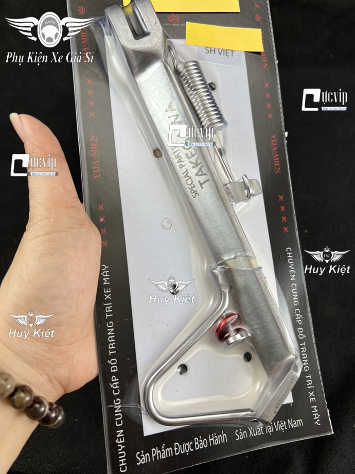 VM Chân Chống Nghiêng Takegawa INOX 304 PRO (Tặng Lò Xo Và Ốc Gắn Cảm Biến Tắt Máy) Gắn SH Việt Nam 2008 - 2019 MS6401