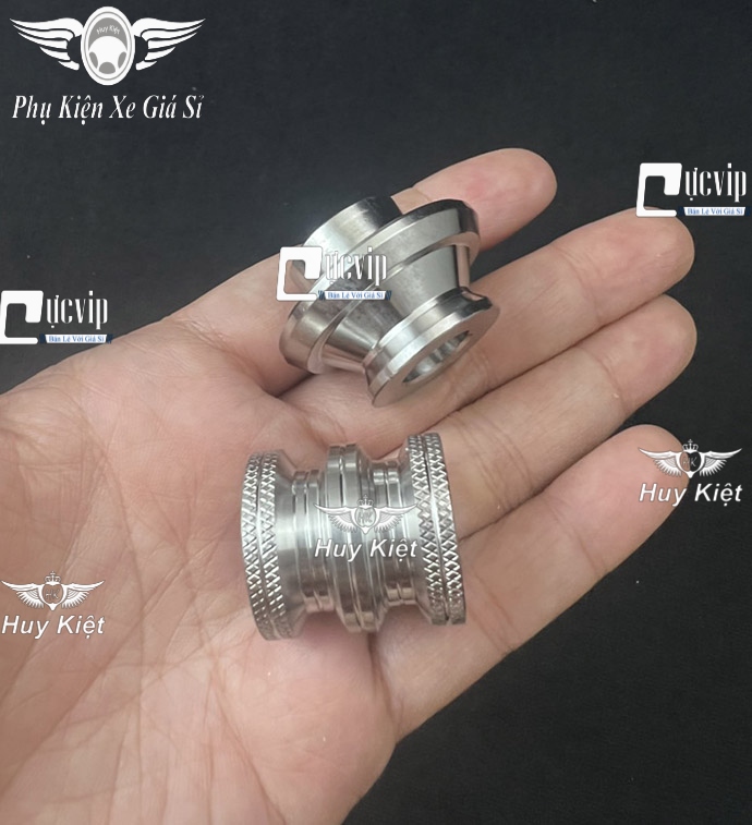 Cặp Gù Tay Lái Salaya AB Inox 304 Đặc Gắn AirBlade 2016 - 2023, Vario 160 (2022 - 2023), Vision 2021 - 2023 VM- MS5909