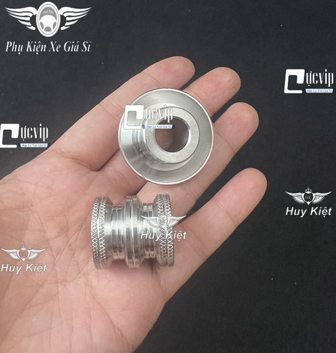 Cặp Gù Tay Lái Salaya AB Inox 304 Đặc Gắn AirBlade 2016 - 2023, Vario 160 (2022 - 2023), Vision 2021 - 2023 VM- MS5909