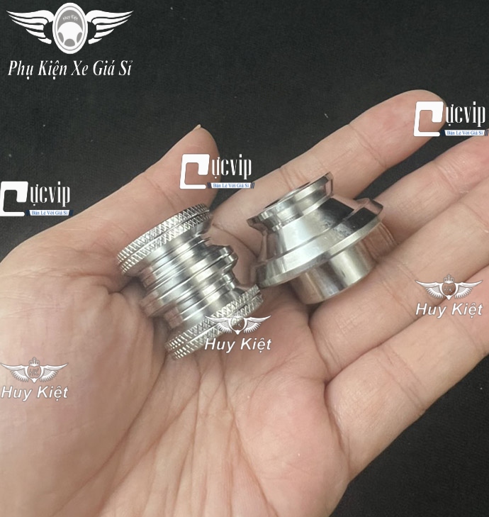 Cặp Gù Tay Lái Salaya AB Inox 304 Đặc Gắn AirBlade 2016 - 2023, Vario 160 (2022 - 2023), Vision 2021 - 2023 VM- MS5909