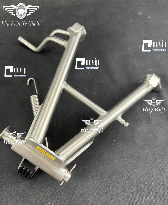 Chân Chống Đứng Inox 304 Gắn Exciter Nhỏ, Exciter 2010 (2006 - 2010) Tặng Kèm Lò Xo MS6193