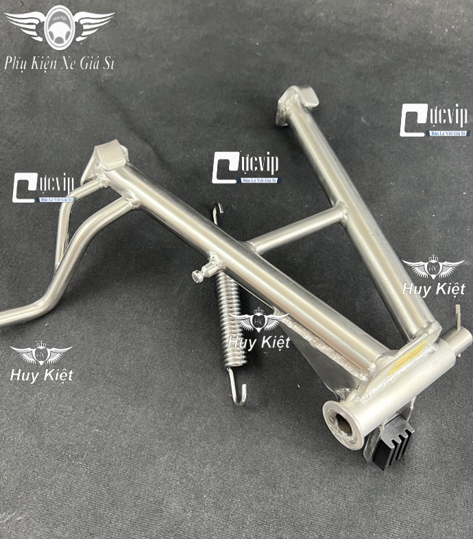 Chân Chống Đứng Inox 304 Gắn Exciter 135 (2011 - 2014) Tặng Kèm Lò Xo MS6194