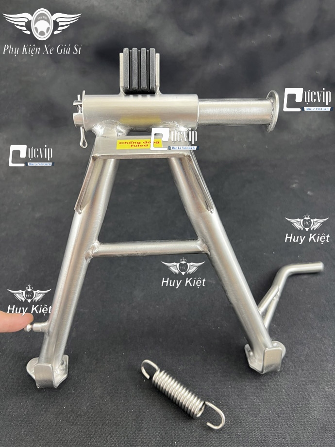 Chân Chống Đứng Inox 304 Gắn Exciter 135 (2011 - 2014) Tặng Kèm Lò Xo MS6194