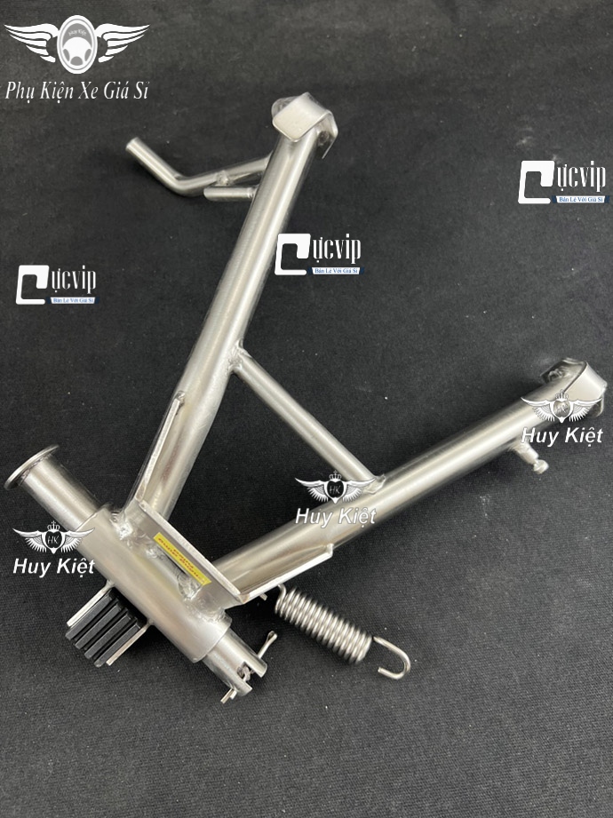 Chân Chống Đứng Inox 304 Gắn Exciter 135 (2011 - 2014) Tặng Kèm Lò Xo MS6194