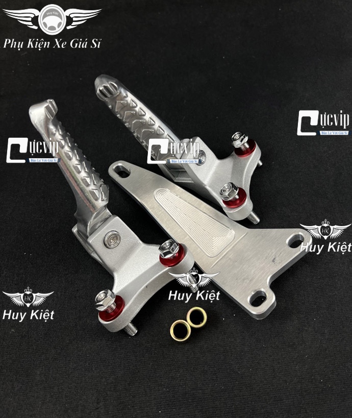 (Full Bộ) Gác Chân Sau Kiểu Malaysia Winner V1, Winner X V2-V3, Sonic Nhôm CNC MS6431