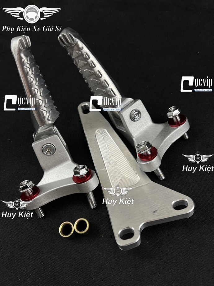 (Full Bộ) Gác Chân Sau Kiểu Malaysia Winner V1, Winner X V2-V3, Sonic Nhôm CNC MS6431