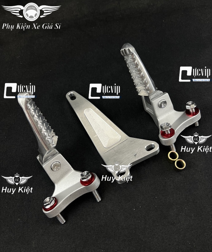 (Full Bộ) Gác Chân Sau Kiểu Malaysia Winner V1, Winner X V2-V3, Sonic Nhôm CNC MS6431