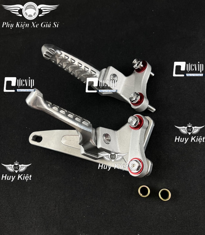 (Full Bộ) Gác Chân Sau Kiểu Malaysia Winner V1, Winner X V2-V3, Sonic Nhôm CNC MS6431