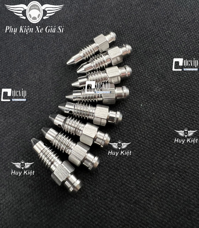 	Ốc Xả Gió, Lấy Gió Salaya Inox 304 (8Ly) Gắn Các Dòng Xe Sử Dụng Dầu Heo Dầu Zin, Nissin MS6446	