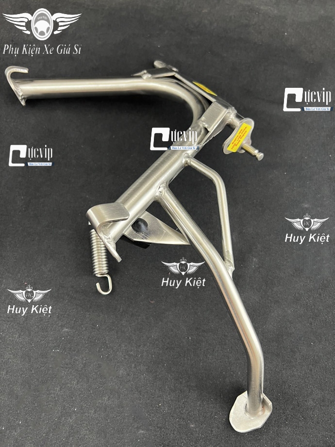 (Tặng Cốt + Lò Xo) Chân Chống Đứng Inox 304 Gắn Vision 2021 - 2024 Phiên Bản Thường, Scoopy 110 (2020 - 2024) MS6475