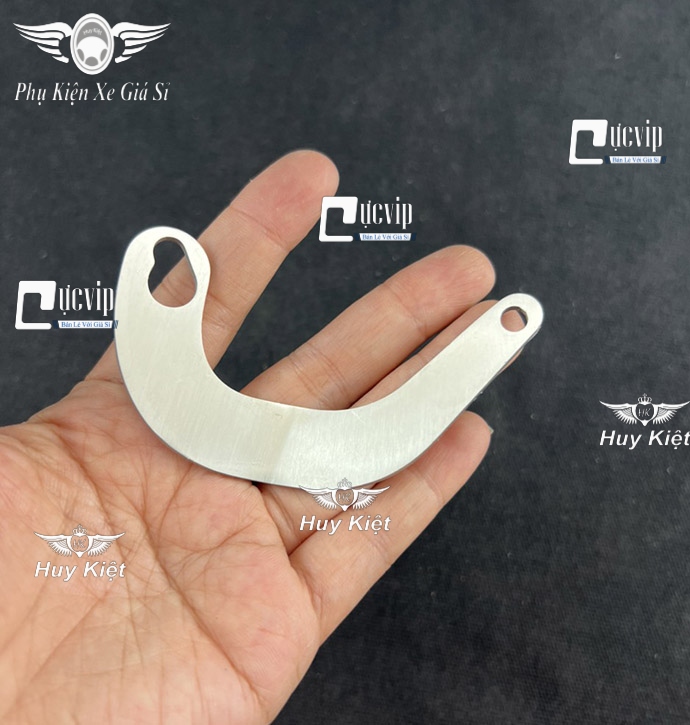 Pass Mặt Trăng Inox 304 Gắn Dream, Wave, Future (Giá 1 Cái) MS6513