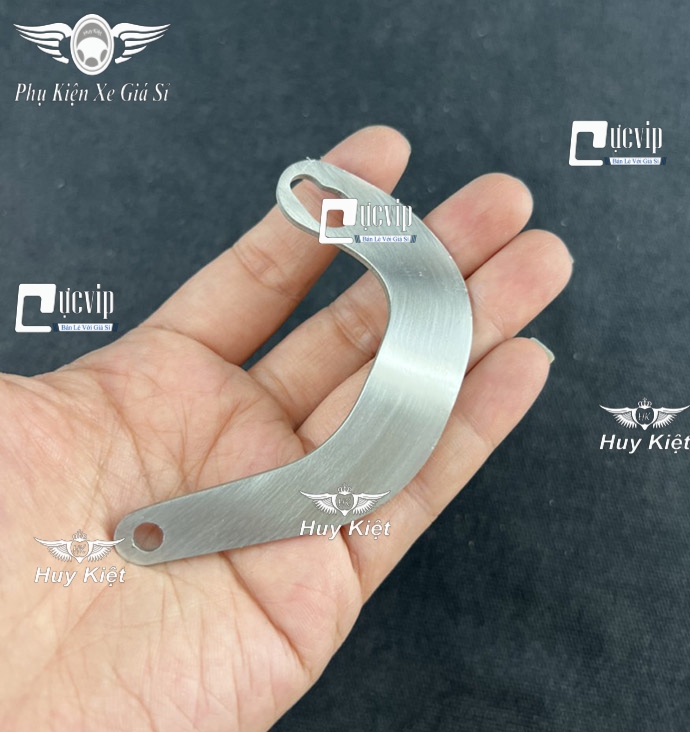 Pass Mặt Trăng Inox 304 Gắn Dream, Wave, Future (Giá 1 Cái) MS6513