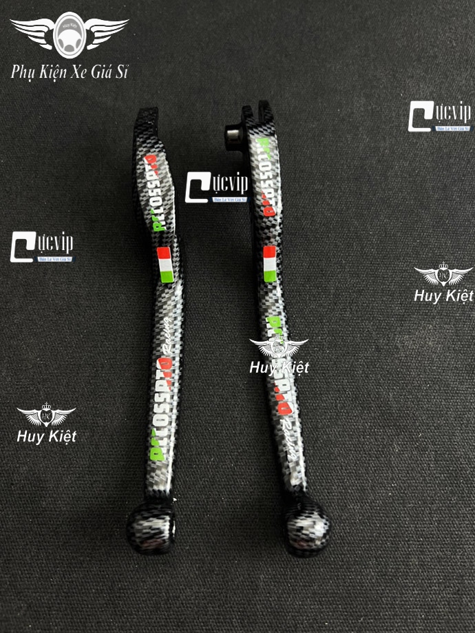 (CARBON MỚi) Cặp Tay Thắng CARBON Mod Chữ Rccossrto 3 Màu NEW Vario 2018 - 2021, Click 2018 - 2021 MS6518