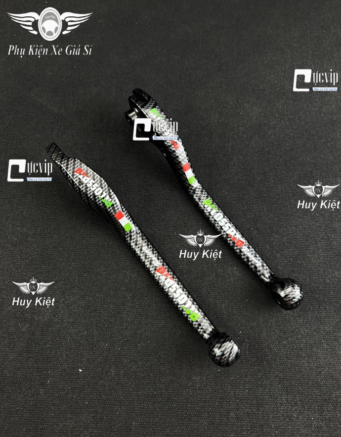 (CARBON MỚi) Cặp Tay Thắng CARBON Mod Chữ Rccossrto 3 Màu NEW Vario 2018 - 2021, Click 2018 - 2021 MS6518
