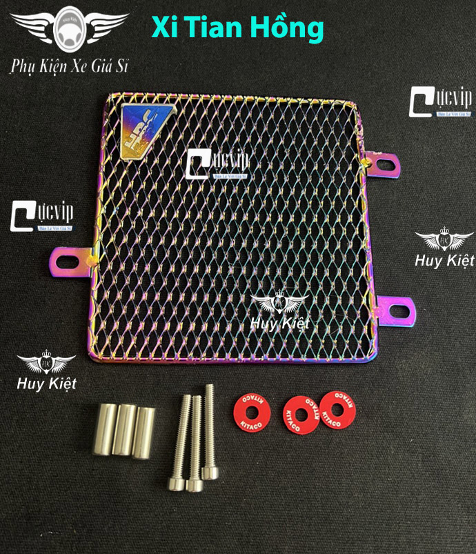 Che Két Nước Xi 7 Màu Tem Titan + 3 Ốc + Long Đền Đỏ Vario 2015-2021, Vario 2022-2024 (125cc), AB 2016-2021, SH 2012-2019, SH Mode 2013-2019 MS6519