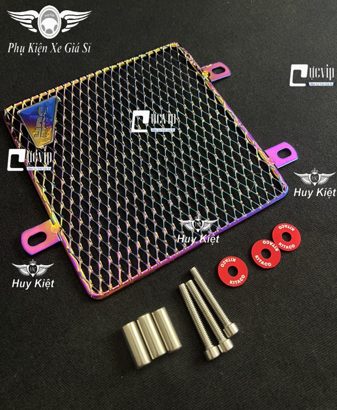 Che Két Nước Xi 7 Màu Tem Titan + 3 Ốc + Long Đền Đỏ Vario 2015-2021, Vario 2022-2024 (125cc), AB 2016-2021, SH 2012-2019, SH Mode 2013-2019 MS6519