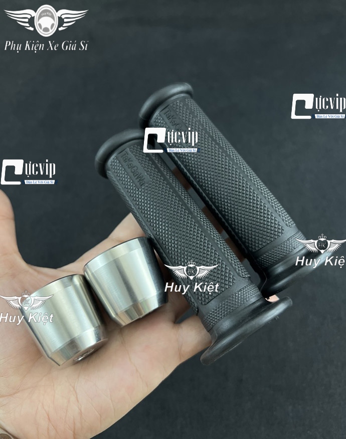 Cặp Bao Tay TAKEGAWA Kèm Gù TẠ AB Inox 304 Cân Bằng, Chống Rung Tay Lái Gắn AirBlade 2016 - 2024, Vario 160, Vision 2021 - 2024 MS6524