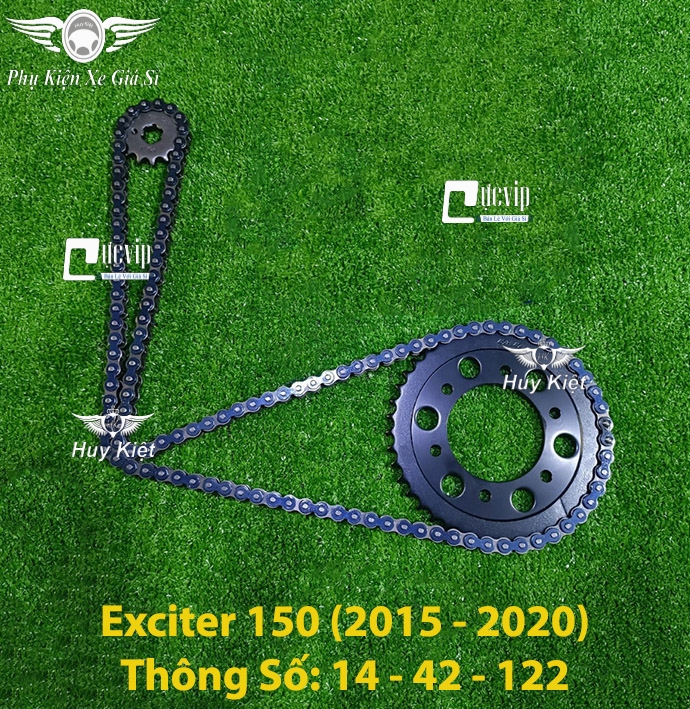 Nhông Sên Đĩa YABAN (Sên Đen) Winner 150, Dream, Future, Sirius Xăng Cơ, Exciter 2010 135 150, Wave RS RSX110 A110 S110 MS6525