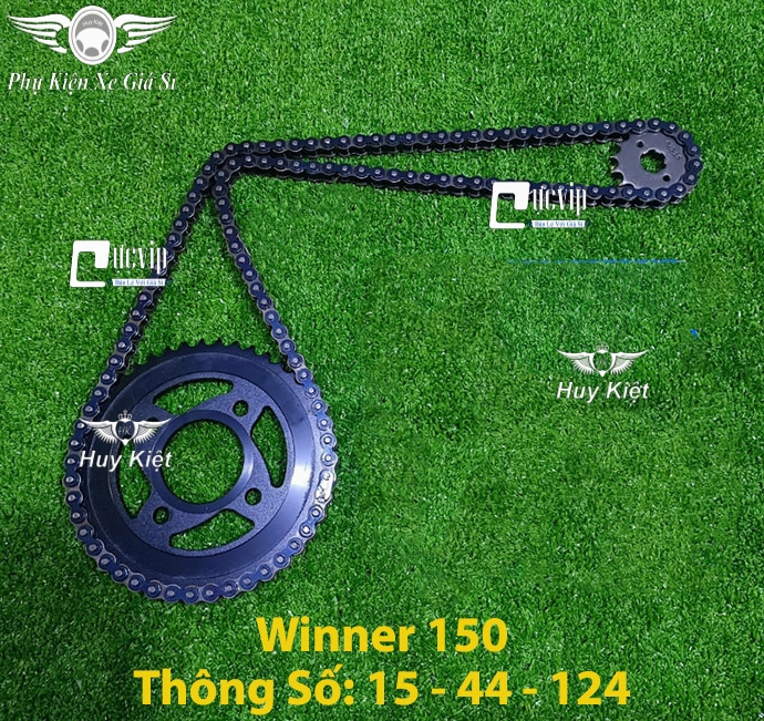 Nhông Sên Đĩa YABAN (Sên Đen) Winner 150, Dream, Future, Sirius Xăng Cơ, Exciter 2010 135 150, Wave RS RSX110 A110 S110 MS6525