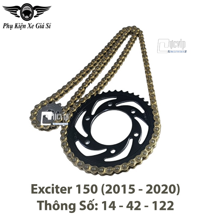 Nhông Sên Đĩa YABAN (Sên Vàng) Wave, Dream, Future, Exciter, Winner, Sirius, Sonic MS6526