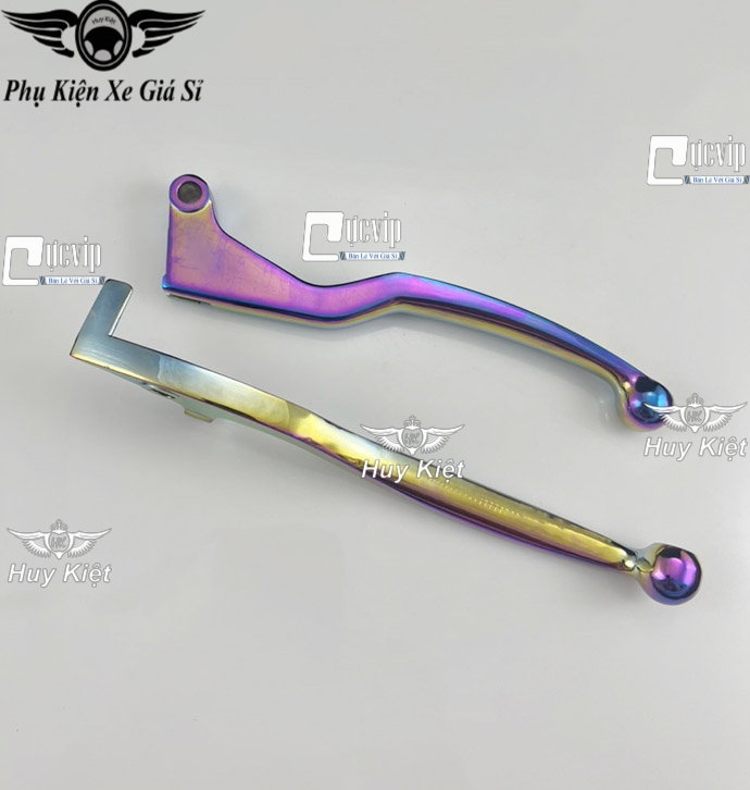 Cặp Tay Thắng Nhôm Xi Titan 7 Màu Raider Fi, Satria 2018 - 2023, GSX-R150S150-Bandit MS6546